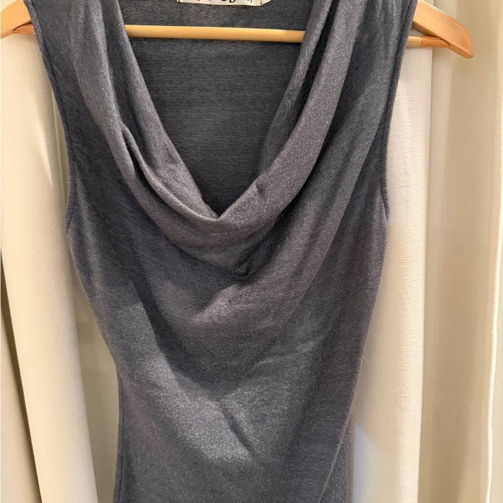 Michael Stars Charcoal Gray Knit Top